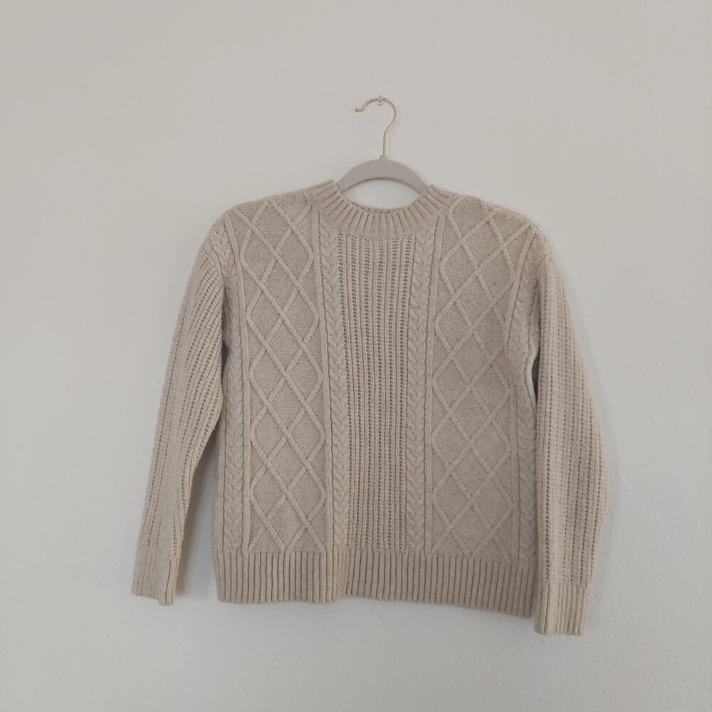 St. John's Bay Womens Crew Neck Long Sleeve Pullover Sweater